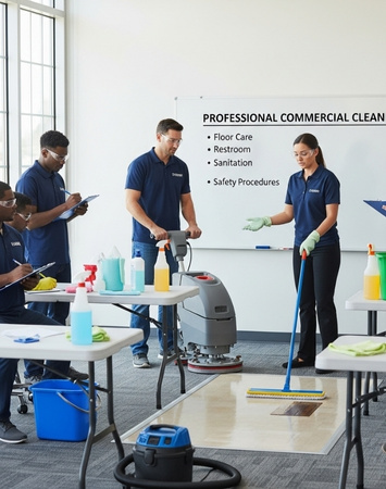 Commercial Cleaning Courses Online-min